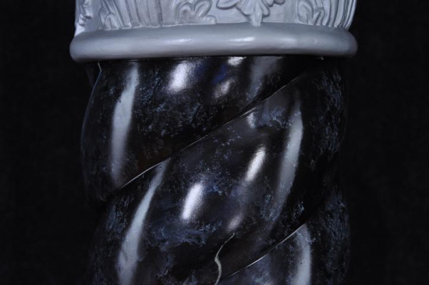 Stulpi Marmora stils Rotācija Stumbri Statuja Skulptūra Statuja Dekors 1015