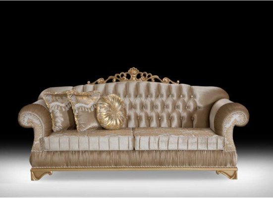 Dizain Chesterfield 3+1 sēdvietas mīkstais galds Noapaļotām kokteiļu cirtas Tekstils Dīvāns Krēsls Polster Sofa Dīvāna);