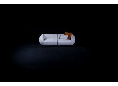 Dizainera dīvāns Dīvāns 3-vietīgs Polstermöbel Dīvāni Mēbeles Tekstils Audums