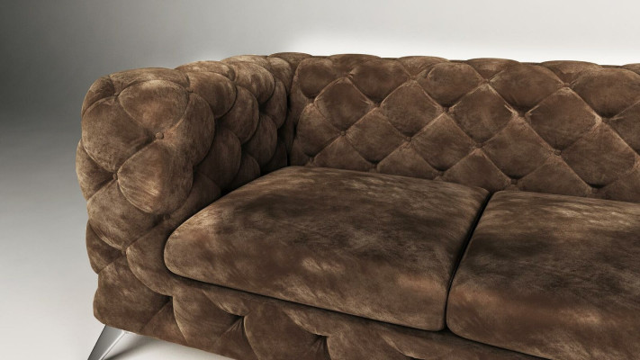 Samta stūru dīvāns Chesterfield dīvāns mēbelu komplekts dīvāns dzīvojama zonas ainava