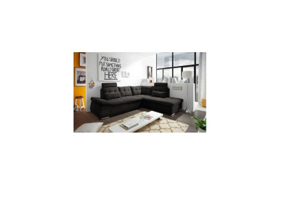 Stūra dīvāns L-formā Sofa Couch dizains polster Moderns tekstils Guļamfunkcija Audums