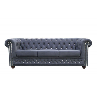 Chesterfield dīvāngarnitūra dīvāns 3+1+1 polster Couch dīvāni sēdeklis kristāli