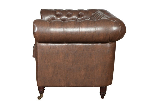 Chesterfield dīvāns komplekts dīvāns/čempions polster 3 2 sēdvietas ādas dīvāni audums jaunākais