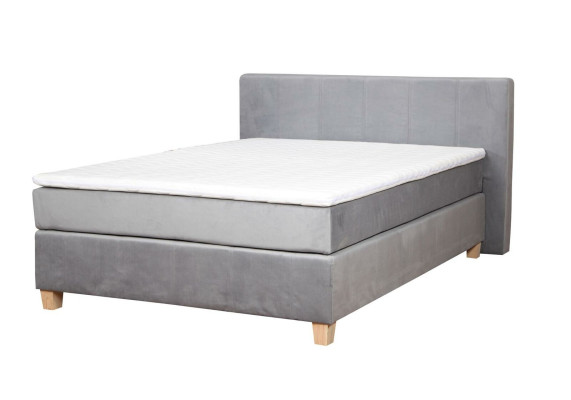 Boxspring gulta Kārba funkcija Viesnīca Divvietīga komplekts Galvāmata Matracis