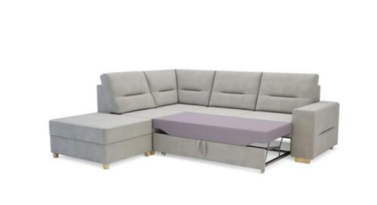 Dizain Ecksofa L-forma gulta funkcija dīvāns āda tekstils dīvāns stūra dīvāns