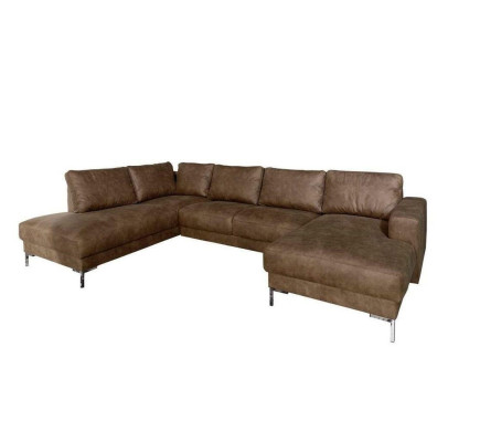 Stūrdaivām ar U-formas dīvānu dzīvojamais galds dīvāns sofas mīksta garnitūra vintage.