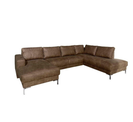 Stūrdaivām ar U-formas dīvānu dzīvojamais galds dīvāns sofas mīksta garnitūra vintage.
