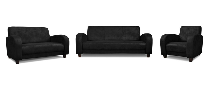 Sofa Moderns 3-2-1 sēdētājs ādas dīvāns Dzīvojamās istabas iekārta Komplekts