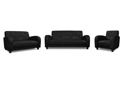 Sofa Moderns 3-2-1 sēdētājs ādas dīvāns Dzīvojamās istabas iekārta Komplekts