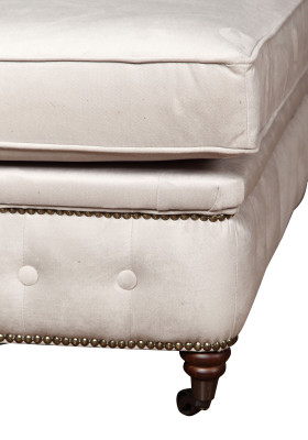 Chesterfield trīsvietīgā gulta dīvāns Dīvāns Polster + pufa dīvāni Dīvāni 2 gab. Komplekts jauns