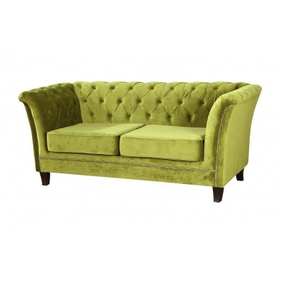 Chesterfield divvietīgs gulta dīvāns ar guļamvietu, čības, dīvāni.