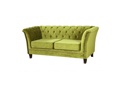 Chesterfield divvietīgs gulta dīvāns ar guļamvietu, čības, dīvāni.
