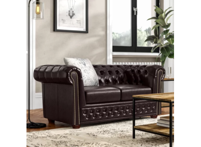Chesterfield Divāngarnitūra 2+1 vietas dizaina dīvāns Polster Sofas Moderns
