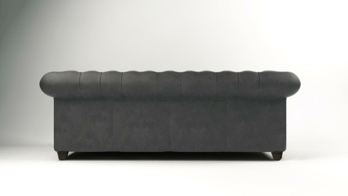 Dreibiedrīgs Chesterfield 3-mietu sofa Polster Couch Sitz Garnitur 3er Couchen