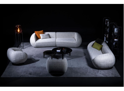 Sofas komplekts Lounge sēdvietu grupa trīsvietīgs krēsls mūsdienīgs