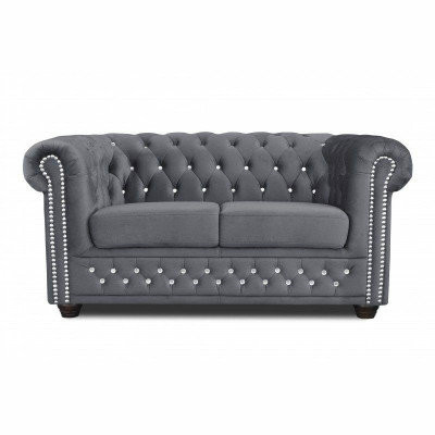 Chesterfield York Blink ar gultas funkciju Tekstila dīvāns Polster Sofas Couchen Jaunumi
