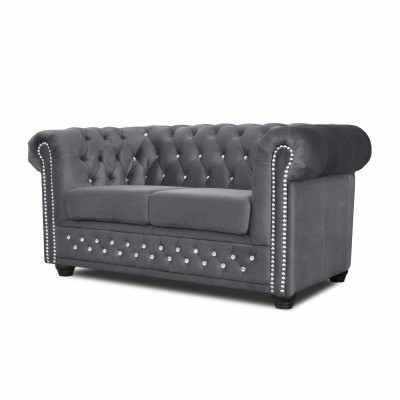 Chesterfield York Blink ar gultas funkciju Tekstila dīvāns Polster Sofas Couchen Jaunumi