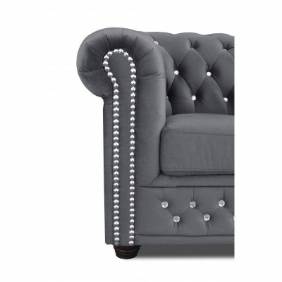 Chesterfield York Blink ar gultas funkciju Tekstila dīvāns Polster Sofas Couchen Jaunumi