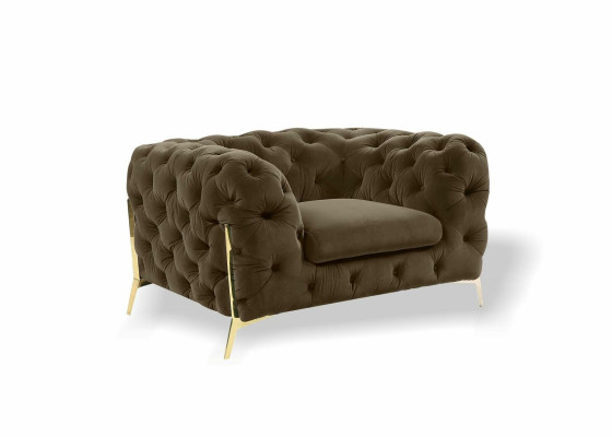 Chesterfield auskaru krēls krēsls 1 vietas dīvāns dīvāns polster polsteris audums jauni