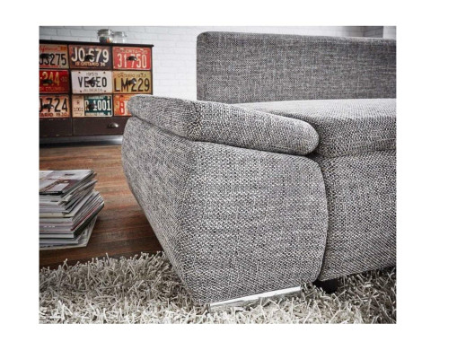 Guļamsofa, dizaina stūra sofa, guļamsofa ar gultas funkciju, dīvāns, apmetājums, audums, dīvāni.