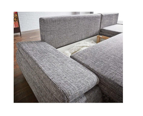 Guļamsofa, dizaina stūra sofa, guļamsofa ar gultas funkciju, dīvāns, apmetājums, audums, dīvāni.