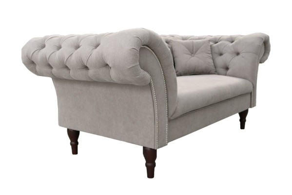 Neu 2 sēdvietu Chesterfield polsterēta dīvāns auduma dīvāns dīvāns sēdekļa komplekts