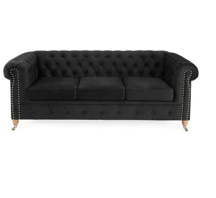 Chesterfield 3 sēdvietu dīvāns biroja dīvāns ar gultas funkciju dīvāni Trespersonas