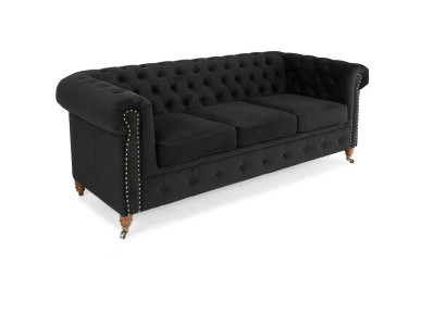 Chesterfield 3 sēdvietu dīvāns biroja dīvāns ar gultas funkciju dīvāni Trespersonas