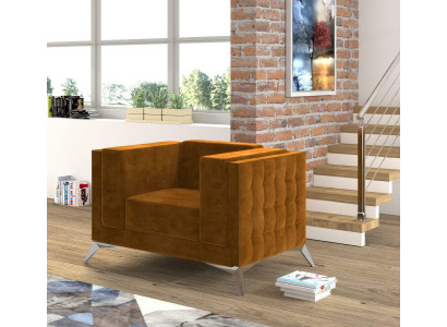 Chesterfield krēsla dīvāns 1 vietas auduma dīvāni drēbi Jauns televīzijas dīvāns