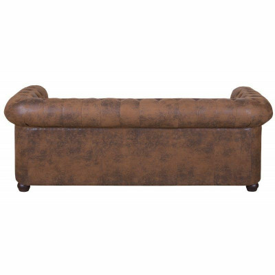 Chesterfield York Gobi 3 sēdvietu ādas dīvāns mīkstie dīvāni dīvāni jauni
