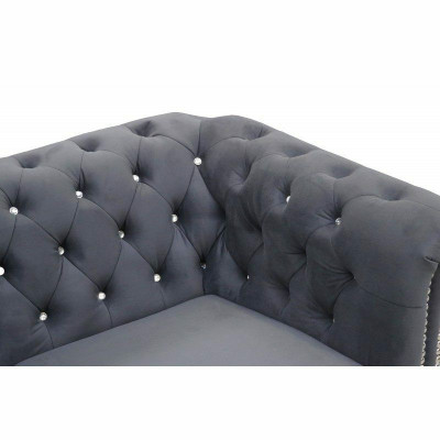 Chesterfield York Blink 3 Sitzer Dīvāns Polster Sofas Couchen Neu Sofa Designer