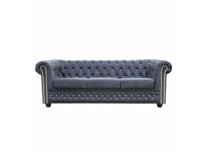 Chesterfield York Blink 3 Sitzer Dīvāns Polster Sofas Couchen Neu Sofa Designer