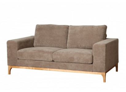 2 sēdvietu dīvāns ar apjomīgu auduma segumu, dizainera biroja biroja bankas dīvāns dīvāns sofa