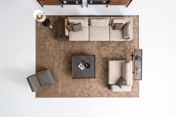 Sofa komplekts dizains Moderna mīksta sofa Lux dzīvojamā istaba auduma komplekts