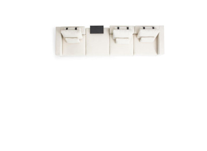 Dīvāns Baltā Sešvietīgā Dzīvojamā Istaba Mēbeļu Lux Couch Auduma Mēbeles