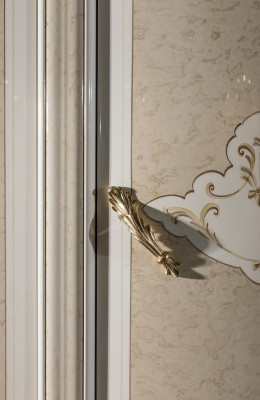 Skapis Bežs Guļamistabā Elegants Skapis Dizains Moderns Jauns