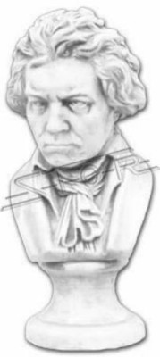 Beethoven slavenība biļešu figūras skulptūra skulptūras figūras statuas