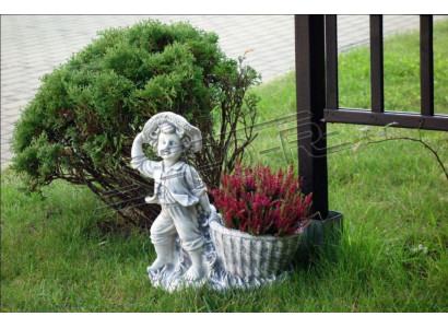 Ziedu podi Dārza dekori dabas podi dekoriem dārza podi vāzes figūra