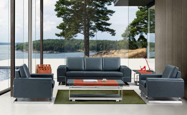 Biroja iekārtojums Relaksējuma ādas kluba lounge kokteilsēdeļu sēdeklis Polster xx