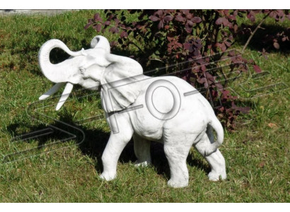 Dizaina ziloņa skulptūra figūras skulptūras statujas baltās dekora statujas