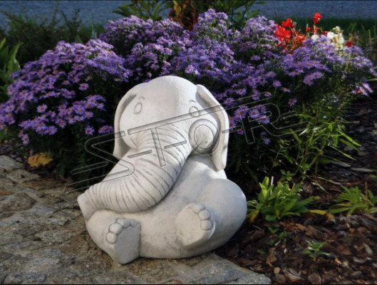 Dizaina figūras zilonis skulptūra figūras skulptūras statujas balts karikatūras statuja
