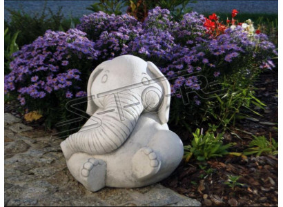 Dizaina figūras zilonis skulptūra figūras skulptūras statujas balts karikatūras statuja