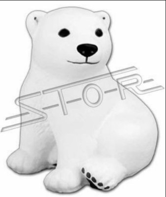 Polāru lācis Figura 21cm Statuja Lācis Dārza Dekorācija Figūras Statujas deko