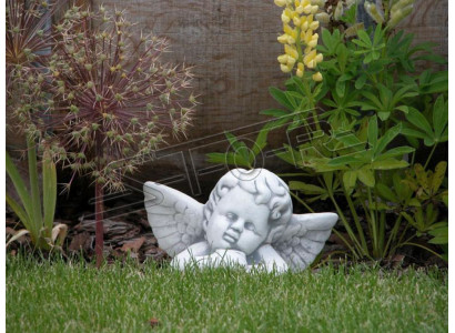 Eņģelis 14 cm skulptūra dizaina figura statuja dārza figūras statuja