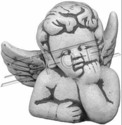 Enģelis 18 cm skulptūra dizaina figūra statuja dārza figūras dekoratīvās statujas