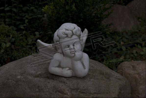 Enģelis 18 cm skulptūra dizaina figūra statuja dārza figūras dekoratīvās statujas