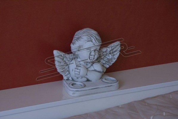 Eņģelis 21 cm skulptūra dizaina figūra statuja dārza figūras statujas