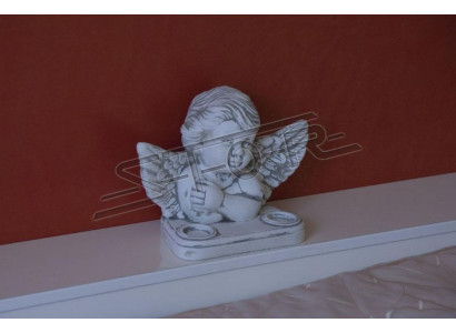 Eņģelis 21 cm skulptūra dizaina figūra statuja dārza figūras statujas