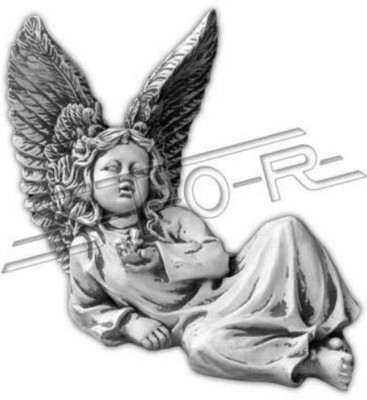 Engel 27 cm skulptūra dizaina figura statuja dārza figūras dekoratīvās statujas