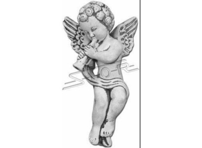 Eņģelis 27 cm skulptūra dizaina figūra statuja dārzam figūras statujas